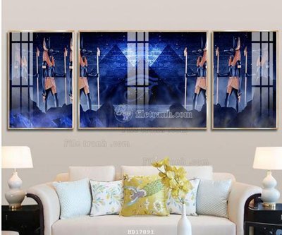 File gốc File tranh treo hiện đại HD17091 (phong cách) châu Âu