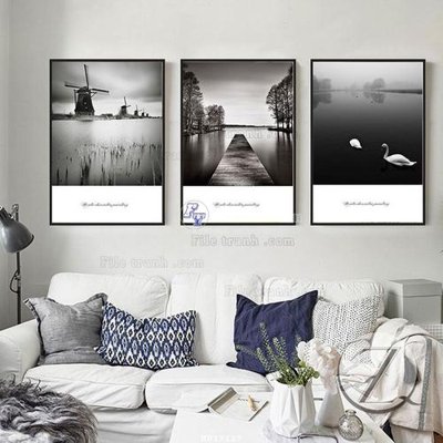 File gốc File tranh treo hiện đại HD17117 (phiên bản chuẩn) để in ấn