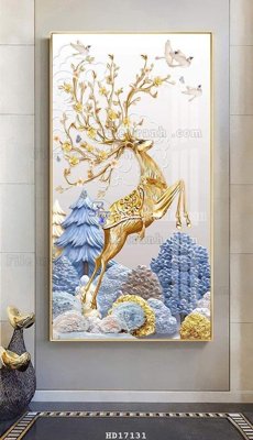 Tải file gốc File tranh treo hiện đại HD17131 (để in lụa)