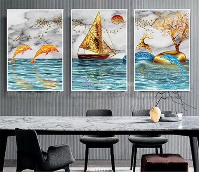 File tranh PSD File tranh treo hiện đại HD17223 chất lượng cao