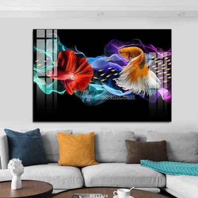 Chi tiết file tranh tráng gương File tranh treo hiện đại HD17226 (ảnh gốc)