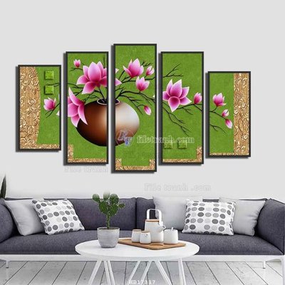 Ảnh gốc File tranh treo hiện đại HD17317 (siêu chi tiết) để in ấn