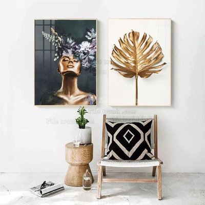 File gốc File tranh treo hiện đại HD17321 (in mica) làm bảng hiệu