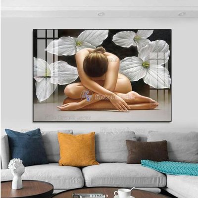 Download file gốc File tranh treo hiện đại HD17349 (in lụa) cao cấp