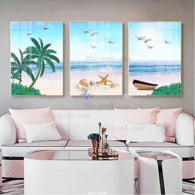 File PSD File tranh treo hiện đại HD17430 (gốc) tách lớp chi tiết