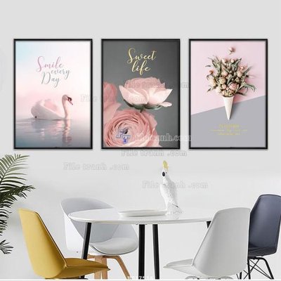 File gốc File tranh treo hiện đại HD17516 (phong cách) tối giản