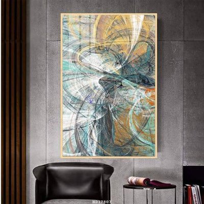 File in trần File tranh treo hiện đại HD17807 (file gốc) xuyên sáng