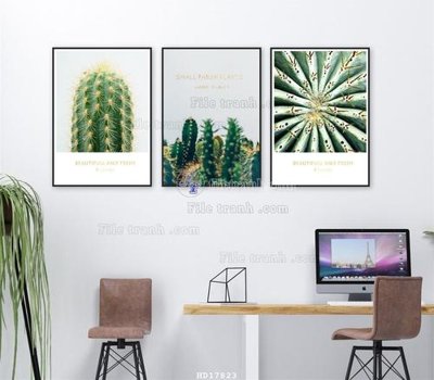 File gốc File tranh treo hiện đại HD17823 (in tráng gương) nghệ thuật