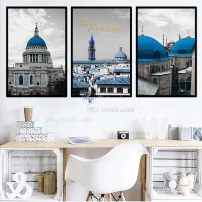 File gốc File tranh treo hiện đại HD17867 cho in ấn và thiết kế