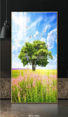 File in trần File tranh treo hiện đại HD17902 (bản gốc) 5D