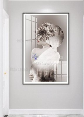 File tranh gốc File tranh treo hiện đại HD17907 (bản quyền) độc đáo