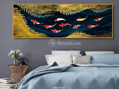 Cung cấp file tranh gốc File tranh treo hiện đại HD17936 độc quyền