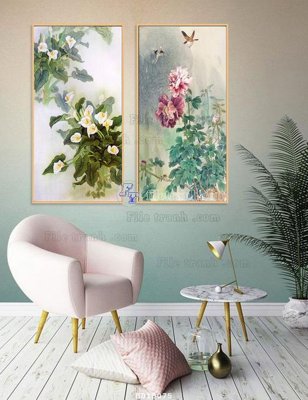 Tải file File tranh treo hiện đại HD18075 (PSD) cho in tranh kính