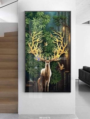 File PSD File tranh treo hiện đại HD18076 (gốc) nhiều lớp (multi-layer)