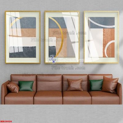 Tải về hình ảnh gốc File tranh bộ hiện đại HD20026 sắc nét