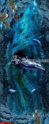 File in trần File tranh bộ hiện đại HD20045 (bản gốc) hoa văn