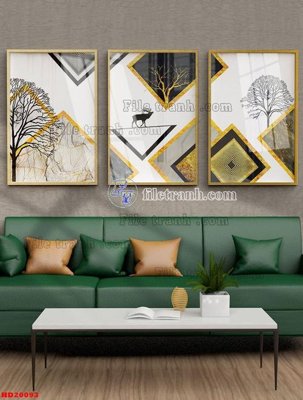 Download file File tranh bộ hiện đại HD20093 (chuẩn in) chất lượng cao