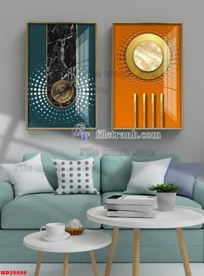 Download file File tranh bộ hiện đại HD20096 (gốc) cho xưởng in