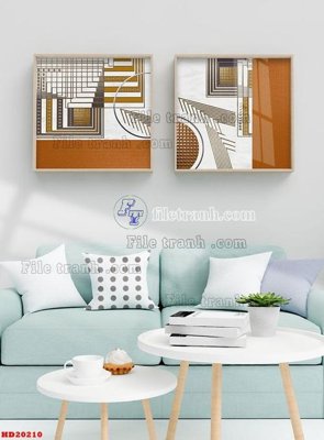 File gốc File tranh bộ hiện đại HD20210 (cho in 3D) độc đáo