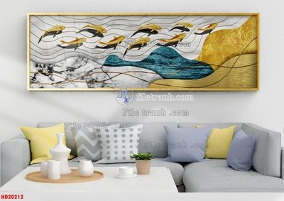 File PSD File tranh bộ hiện đại HD20212 (bản gốc) độ phân giải cao