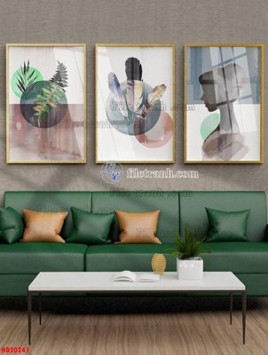 File tranh trang trí File tranh bộ hiện đại HD20241 (file gốc)