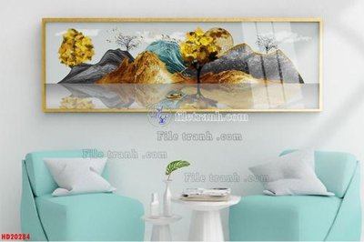 Hình ảnh gốc File tranh bộ hiện đại HD20284 (để in khổ lớn)