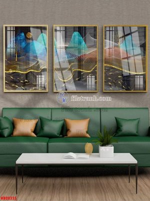 File ảnh File tranh bộ hiện đại HD20335 (gốc) in backdrop sự kiện