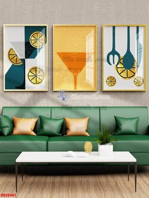 Download file File tranh bộ hiện đại HD20401 (gốc) cho xưởng in