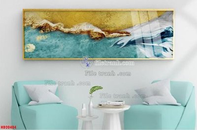 File tranh File tranh bộ hiện đại HD20404 (bản gốc) treo tường