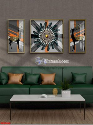 File PSD File tranh bộ hiện đại HD20466 (gốc) cho designer