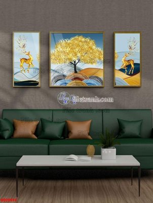 Ảnh gốc File tranh bộ hiện đại HD20494 (độ nét cao) in tráng gương