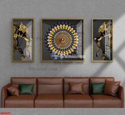 File ảnh File tranh bộ hiện đại HD20495 (gốc) in backdrop sự kiện