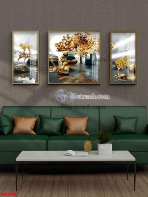 Download file gốc File tranh bộ hiện đại HD20508 (in mica) 3D