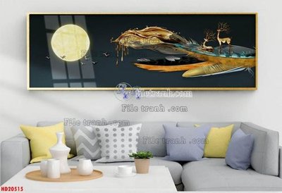 File gốc File tranh bộ hiện đại HD20515 (PSD/TIFF) độ phân giải cao