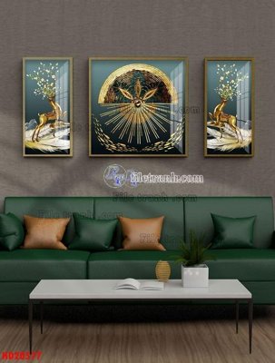File tranh gốc in trần nhà File tranh bộ hiện đại HD20577 3D