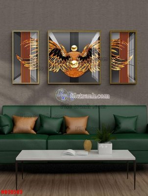 File gốc File tranh bộ hiện đại HD20582 (trang trí) cho phòng khách