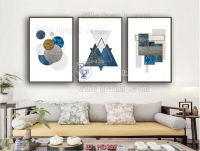 Download file File tranh hiện đại HD207 (chất lượng in ấn)
