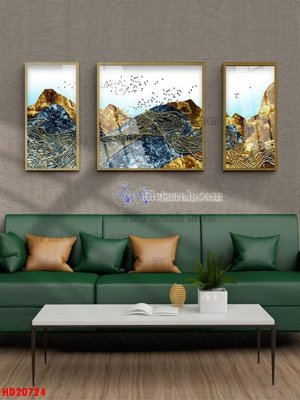 File tranh gốc File tranh bộ hiện đại HD20724 (bản quyền) file PSD