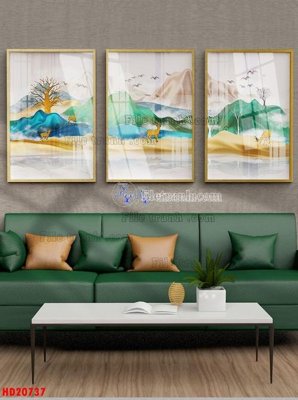 Tải file File tranh bộ hiện đại HD20737 (gốc) in ấn ngay lập tức