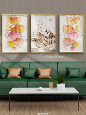 File in trần File tranh hiện đại pha lê gương HD20806 (bản gốc) trời sao