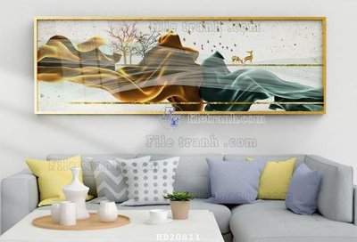 Download file File tranh hiện đại pha lê gương HD20811 (chuẩn in) chất lượng cao