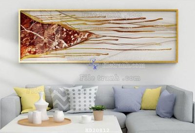 File tranh gốc File tranh hiện đại pha lê gương HD20812 chủ đề hiện đại