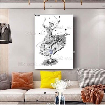 Tải file File tranh hiện đại pha lê gương HD20910 (gốc) chủ đề phong thủy