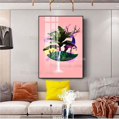 Download file File tranh hiện đại pha lê gương HD20930 (chất lượng in ấn)