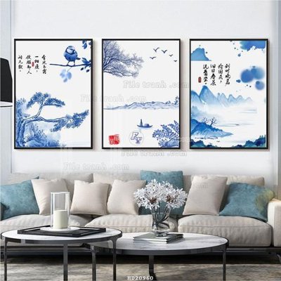 File gốc File tranh hiện đại pha lê gương HD20960 (chuẩn màu) cho in offset