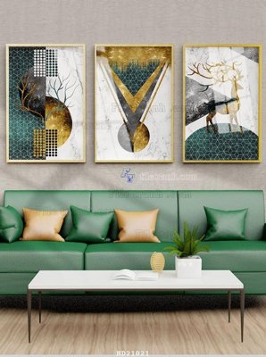 File ảnh File tranh hiện đại pha lê gương HD21021 (gốc) in poster