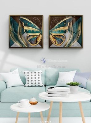 File gốc File tranh hiện đại pha lê gương HD21023 (PNG) chất lượng cao