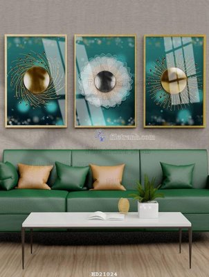 File in mica File tranh hiện đại pha lê gương HD21024 (bản gốc) sắc sảo