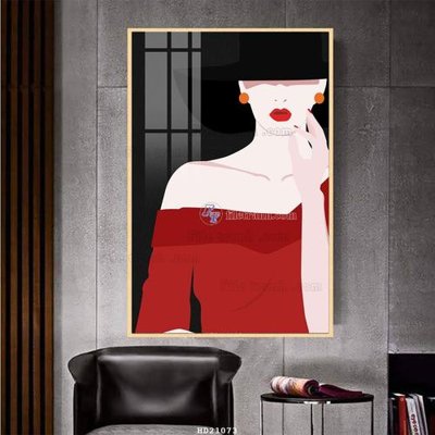 Tải file File tranh hiện đại pha lê gương HD21073 (gốc) làm tranh treo tường