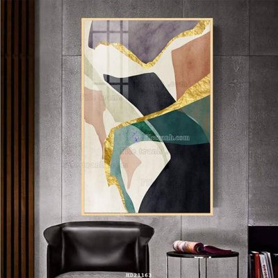 File ảnh gốc File tranh hiện đại pha lê gương HD21163 (chuyên in mica)